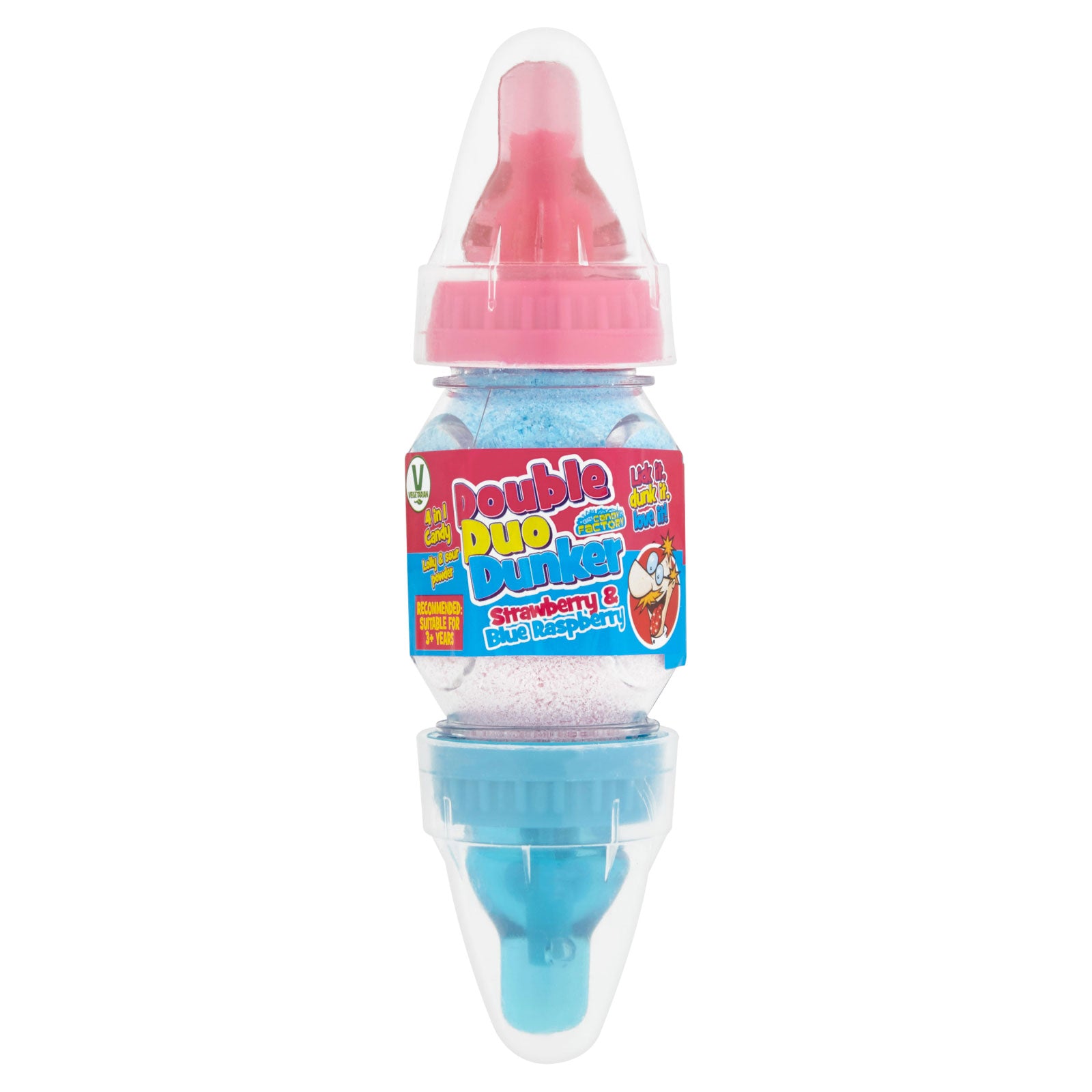 Ccf Double Duo Dunker Cola ,Straberry, Blue Raspberry | High Quality Chocolate & Sweets Online - Product Image Ccf Double Duo Dunker Cola ,Straberry, Blue Raspberry | High Quality Chocolate & Sweets Online - Product Image